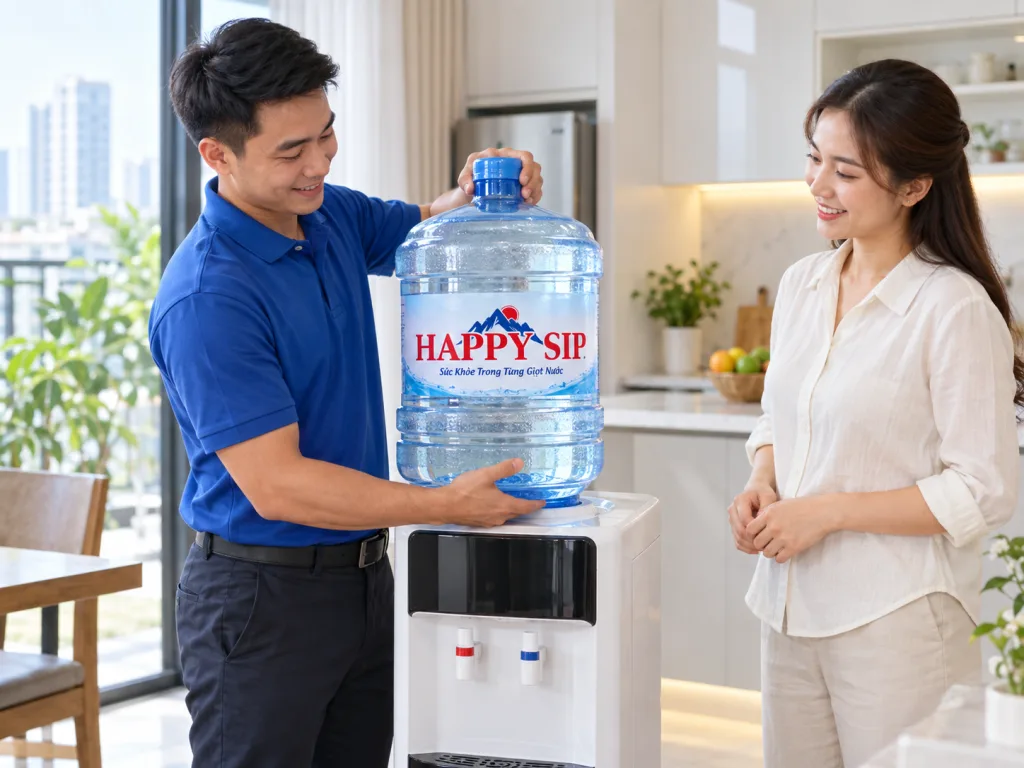 Giao nước tận nơi