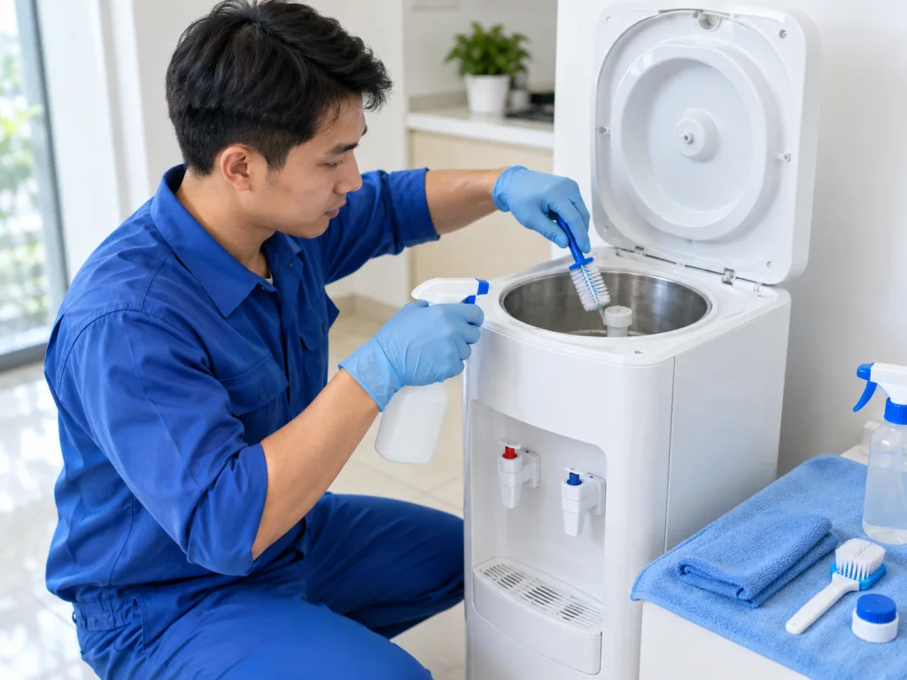 Vệ sinh cây nước
