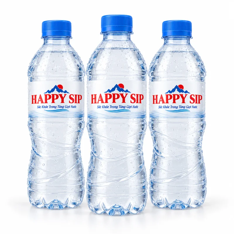 Nước uống Happy Sip chai 500ml