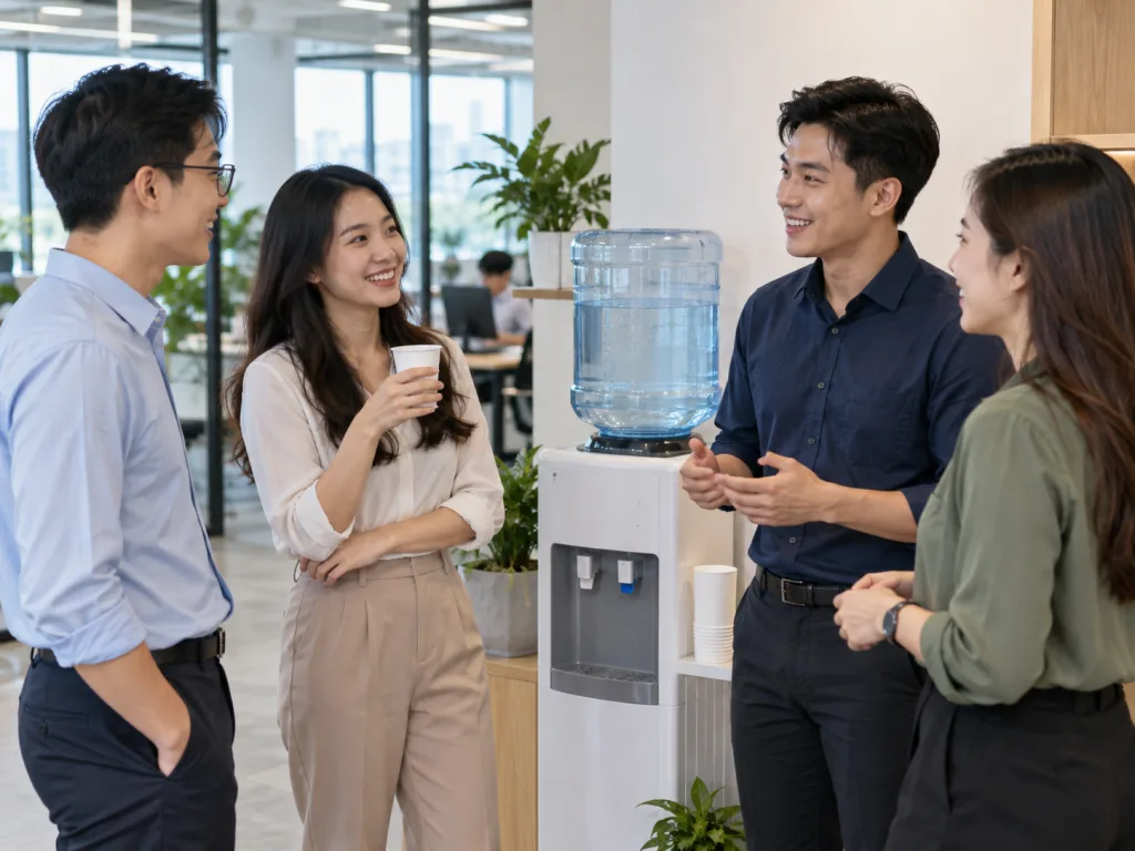 Dân văn phòng và thói quen quên uống nước